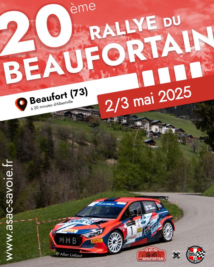 Rallye régional du Beaufortain 2025 Modernes